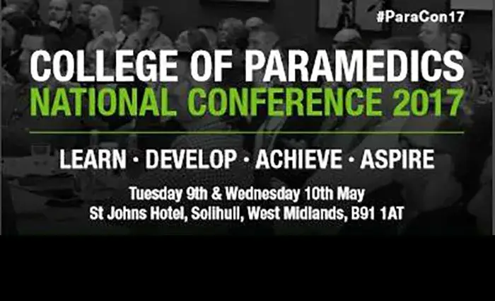 COLLEGE OF PARAMEDICS CONFERENCE 2017